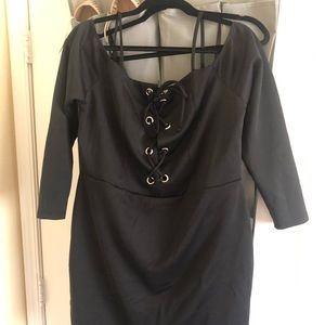 Black classy dress